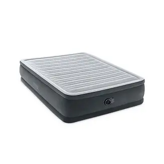 Bargain 64413ED Elevated Dura Beam Fiber Tech Airbed with Pump, Queen (2 Pack)
