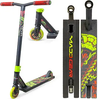 Pro Stunt Scooter for Kids Ages 5+ – Lightweight Durable Trick Scooter for Skatepark and Street – MG2 - Venom Discount