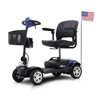 While Supplies Last Streamdale Compact Max Sport 4-Wheel Mobility Scooter