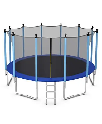 Outdoor Trampoline with Safety Closure Net Limited Offer