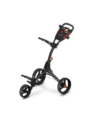 Wholesale Foldable 3-Wheel Golf Push Cart with Scorecard and Cup Holder