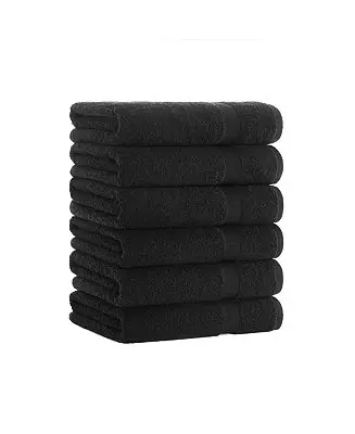 Save Now True Color Bath Towels (6 Pack), Solid Color Options, 25x52 in., 100% Soft Cotton