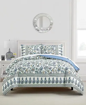 Macy's Jasmine Floral-Print 3-Pc. Comforter Sets While Supplies Last