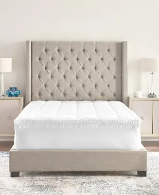 4" Hybrid Fiber and Memory Foam Mattress Topper, Twin Mega Sale
