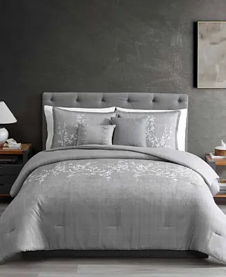 Money Back Guarantee Henly Embroidered 5-Pc. Comforter Sets