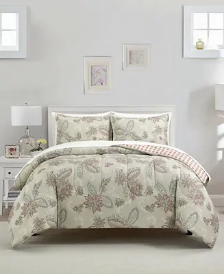Macy's Juniper Reversible 3-Pc. Comforter Sets Fast Shipping