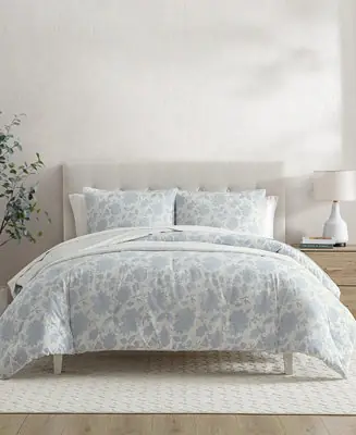 Elmwood Reversible 3-Pc. Comforter Set, Full/Queen Free Shipping