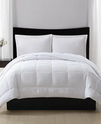 Embossed Dot Seersucker Down Alternative Comforter, Full/Queen Reduced Price