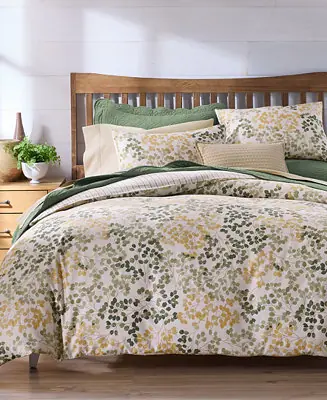 Alder Leaves 2-Pc. Duvet Set, Twin, Macy's Exclusive Direct From Manufacturer