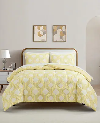Trusted Brand Macy's Aaron Geo Print 3-Pc. Comforter Sets
