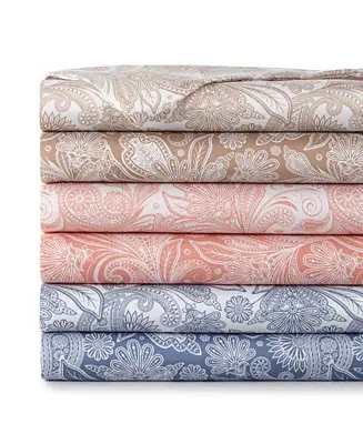 Perfect Paisley Extra Deep Pocket Boho Sheet Set, Full Fast Shipping