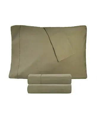 300-Thread Count Crisp Cotton Percale Deep Pocket 4-Pc. Sheet Set, Full Hot Picks