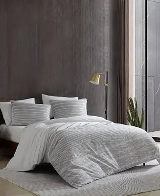Abstract Stripe Duvet Cover Set, King Fan Favorite