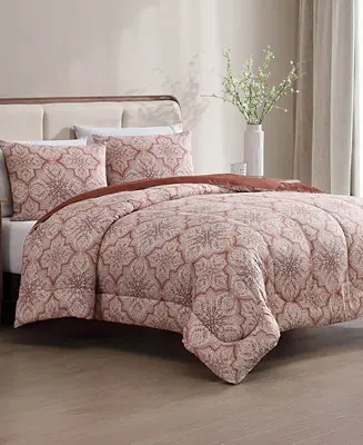 Faymont Medallion 3-Pc. Comforter Set Reduced Price