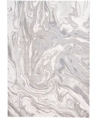 Discount Prasad R3894 Silver 1'8" x 2'10" Area Rug