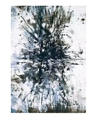 Exclusive Gaspar R3833 White 2'10" x 8' Runner Rug