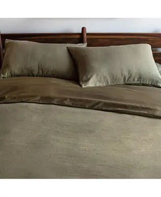 French Linen and Cotton Duvet & Sham Set - Twin/Twin XL Brand New