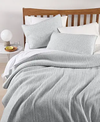 LAST ACT! Heather Jersey 2-Pc. Quilt Set, Twin Same Day Shipping