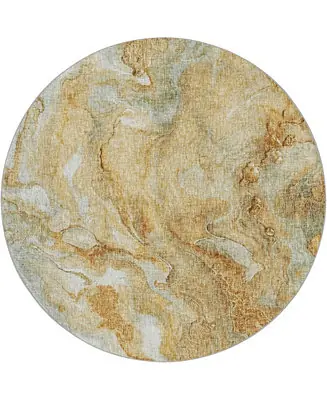 Brand New Boca Washable BO14 8'x8' Round Area Rug
