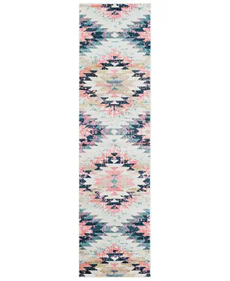 Anika ANI-1027 White 2'7" x 7'3" Area Rug Cheap