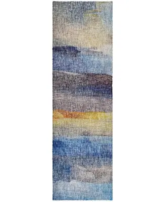 Boca Washable BO4 2'3''x7'6'' Runner Area Rug Today Only