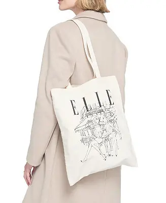 Elle Graphic Tote Bag Special Offer