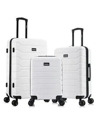Trend Lightweight Hardside Spinner Luggage Set, 3 piece Same Day Shipping
