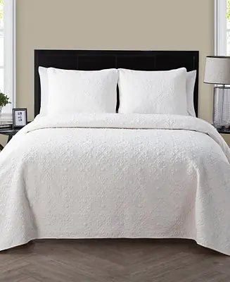 Don’t Miss Out Caroline Embossed 2-Pc. Quilt Set, Twin