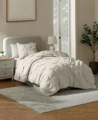 Luxury Soft Pinch Pleat 5-Pc. Comforter Set, Twin Special Discount