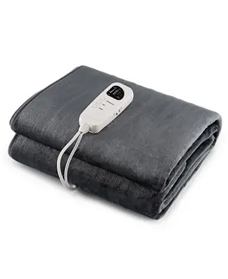 Reduced Price Electric Heated Mattress Pad with 5 Heating Levels and Heat Protection For Special Winter