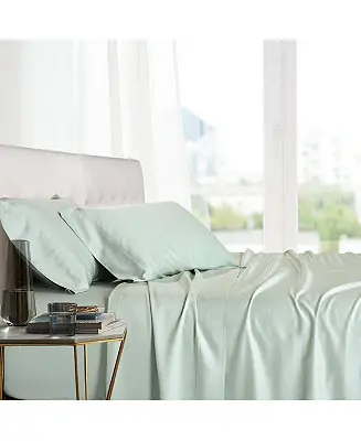 Same Day Shipping 100% Viscose Bamboo 4 Pc Sheet Set, Super Queen