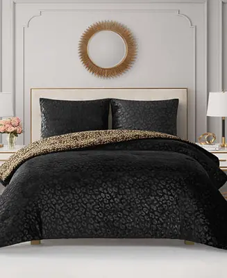 Must Have Embossed Leopard Reverse To Royal Leopard 2-Pc. Comforter Set, Twin/Twin XL