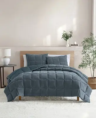 Sacha Chenille 3-Pc. Comforter Set, Full/Queen Mega Sale