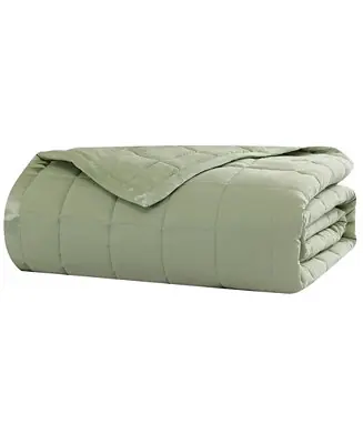 Beatrice Home Down Alternative Solid Blanket, Twin Worldwide Shipping