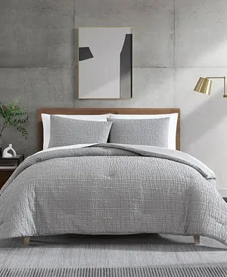 Serenity Wavy Lines Embossed 2-Pc. Comforter Set, Twin Grab Now