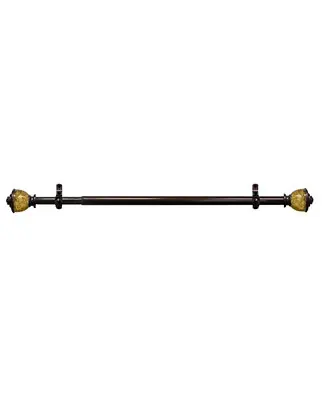 Affordable Camino Lincroft, Decorative Rod & Finial, 66" - 120"