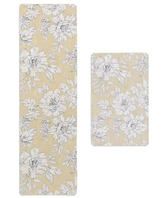 Hassle-Free Returns Iris Ant-Fatigue 2-Pc. Wellness Mats