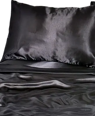 Bargain Luxurious Satin 4-Pc. Sheet Set, King