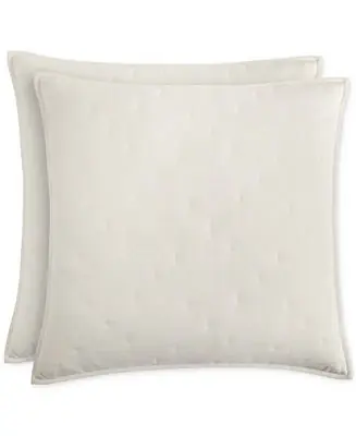 Time-Limited Etch Quilted 2-Pc Sham Set, Euro, Macy's Exclusive