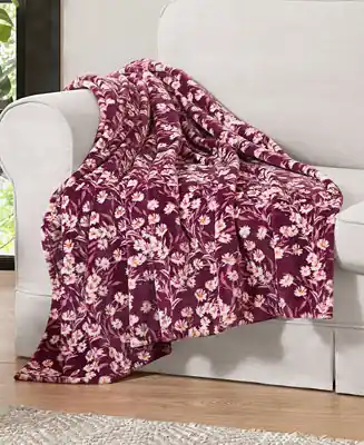 CLOSEOUT! Plush Ultra Soft Throw, 50" x 70" Fresh Stock