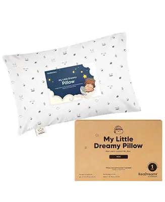 Mini Toddler Pillow and Pillowcase for Crib, 9x13 Small Pillow for Toddler, Kids Travel Pillow Best Price