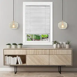 Brand New GII Luna Cordless Vinyl 2" Venetian Blind , 23" x 64"