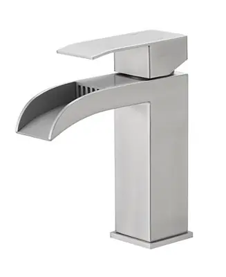 Single Handle Single Hole Modern Black Bathroom Faucet With Drain Assembly Drip-Free Vanity Sink Faucet Special Discount
