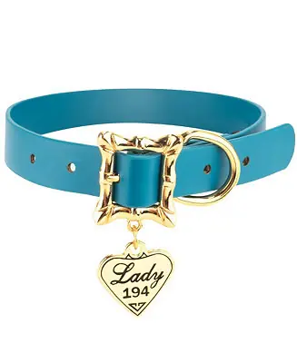 Disney Pet Collar, Faux Leather Dog Collar, Lady and the Tramp Deal