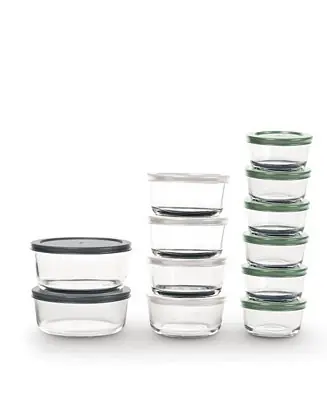 24 Piece Glass Food Storage Set Get Yours