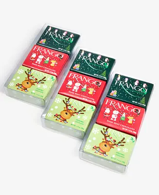 3 Pack of 3 Holiday Milk Mint, Dark Mint and Green Mint Chocolates Buy Direct