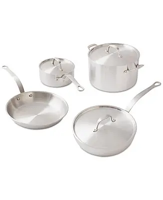 7-Pc. Stainless Clad Cookware Set Bulk Order