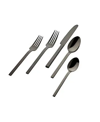 18/0 Atlas Mirro black 20-PC Flatware Set, Service for 4 Hot Picks