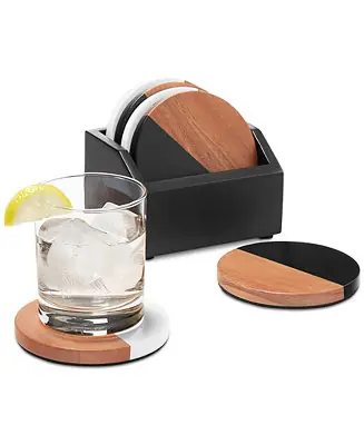6-Pc. Coasters & Holder Set Direct From Factory
