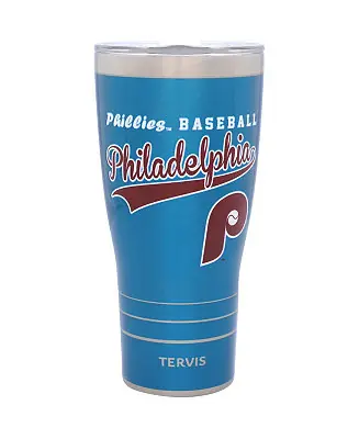 Worldwide Shipping Philadelphia Phillies 30 Oz Vintage-Like Stainless Steel Tumbler